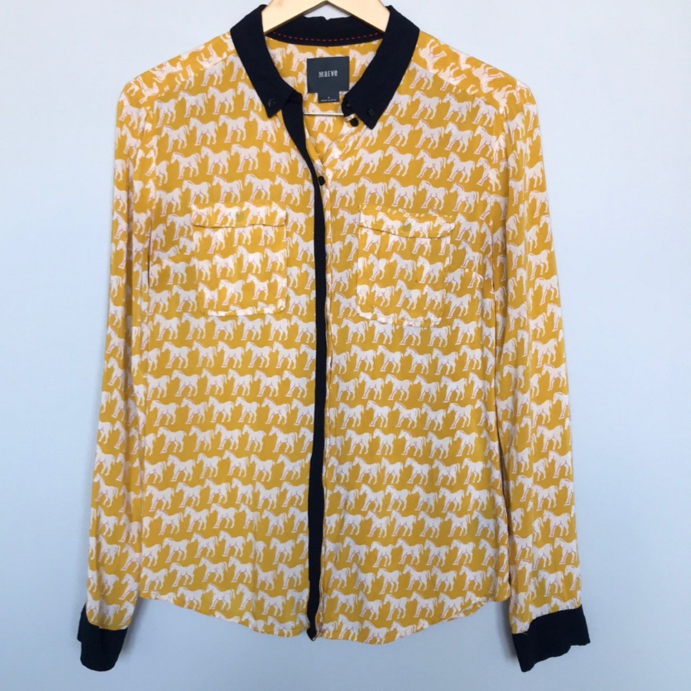 Maeve adorable pony blouse